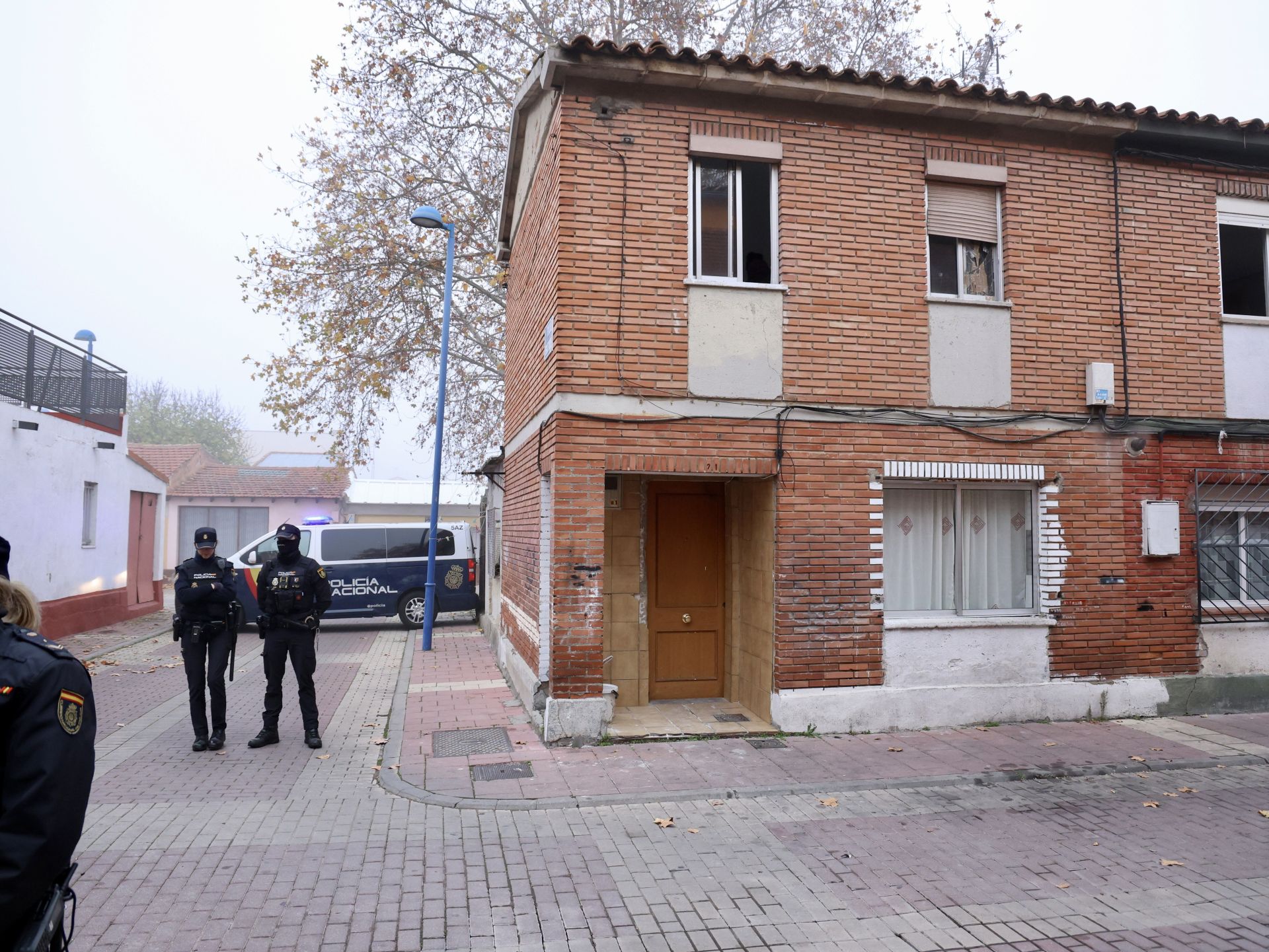 Las imágenes de la protesta del Sindicato de Vivienda en Barrio España