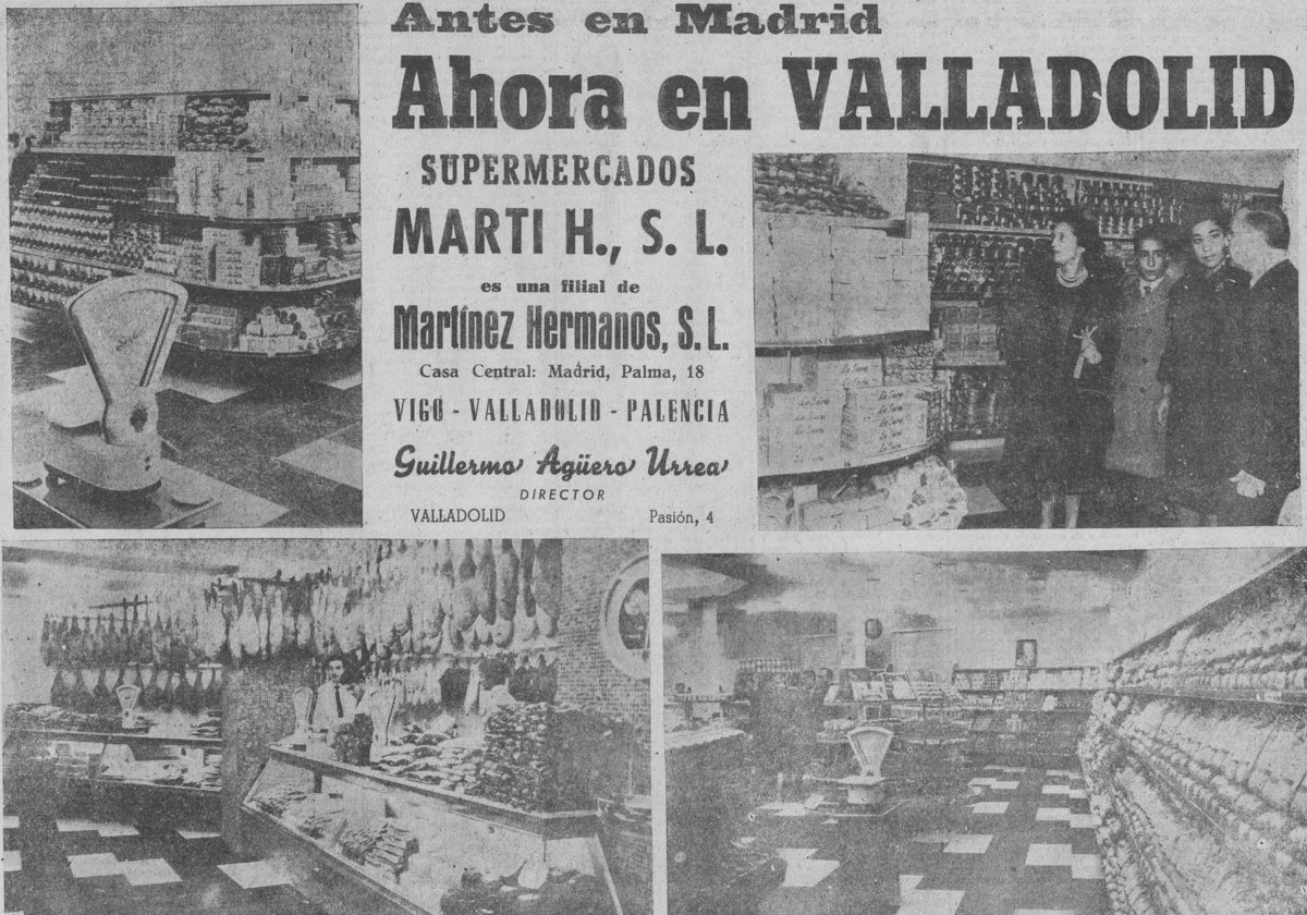 Noticia publicada en el diario Libertad sobre la apertura del primer supermercado de la ciudad en noviembre de 1959.