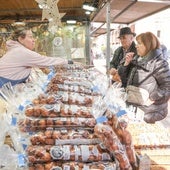 Así es el mercado navideño de la Plaza Mayor de Valladolid