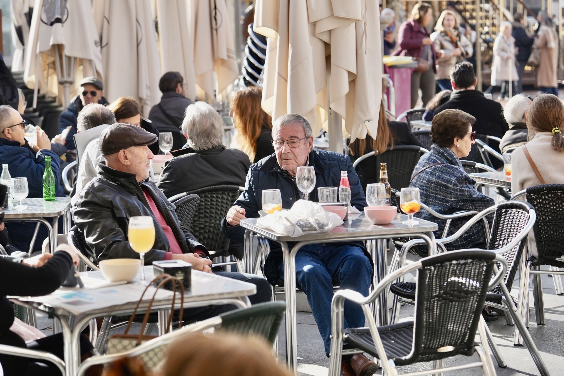 Las imágenes del ambiente navideño en Valladolid