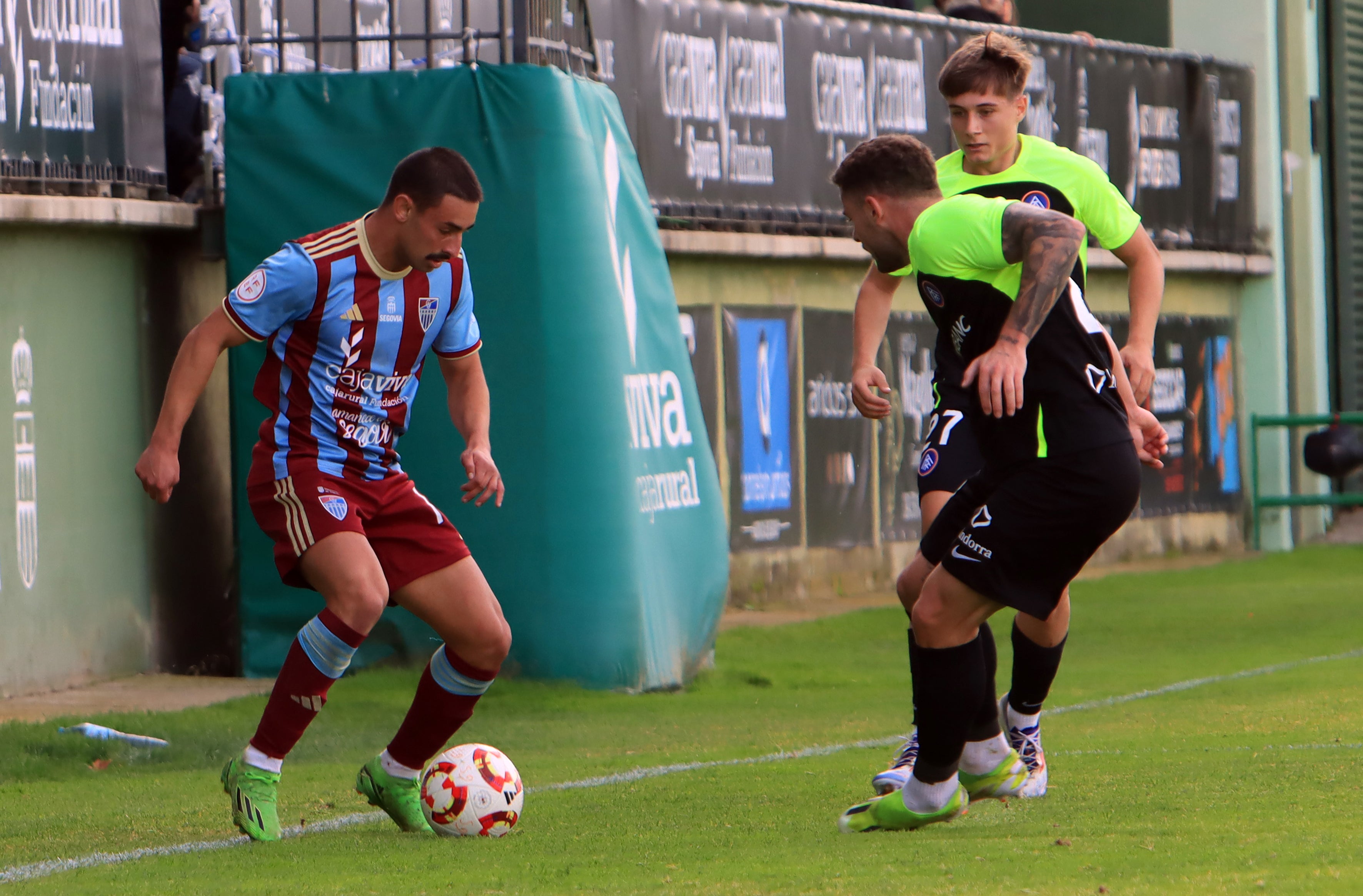 Las mejores fotos de la remontada de la Segoviana ante el Andorra