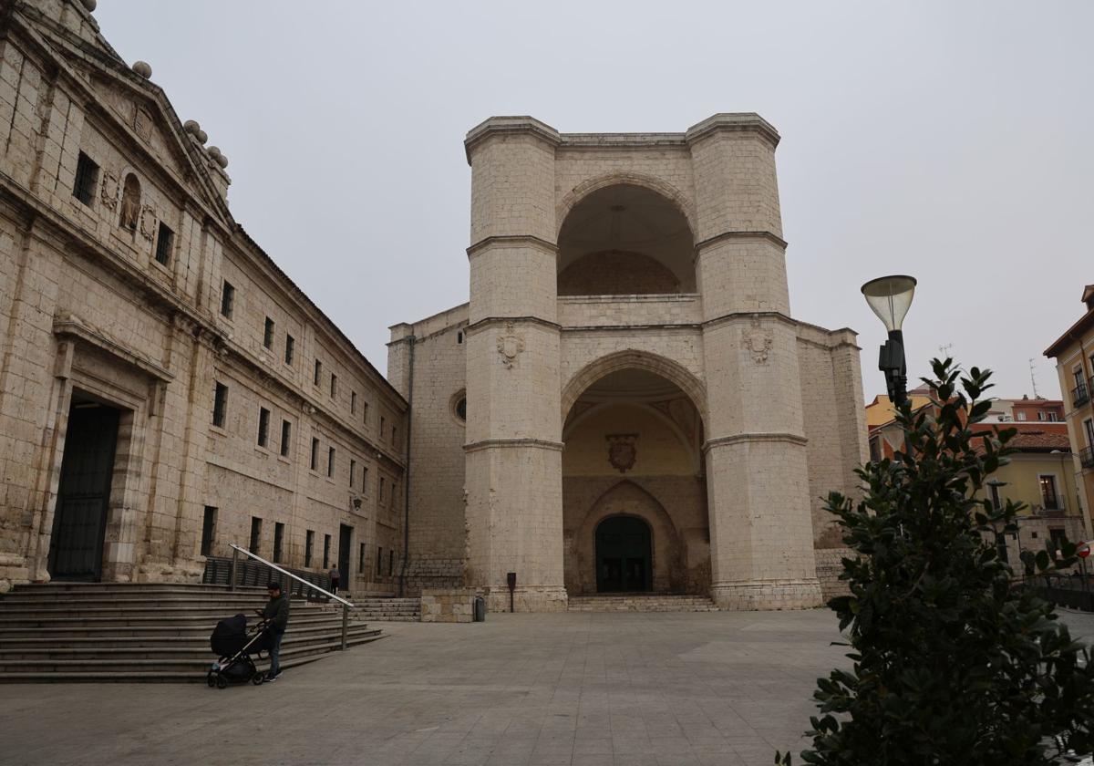 El monasterio de San Benito en Valladolid.