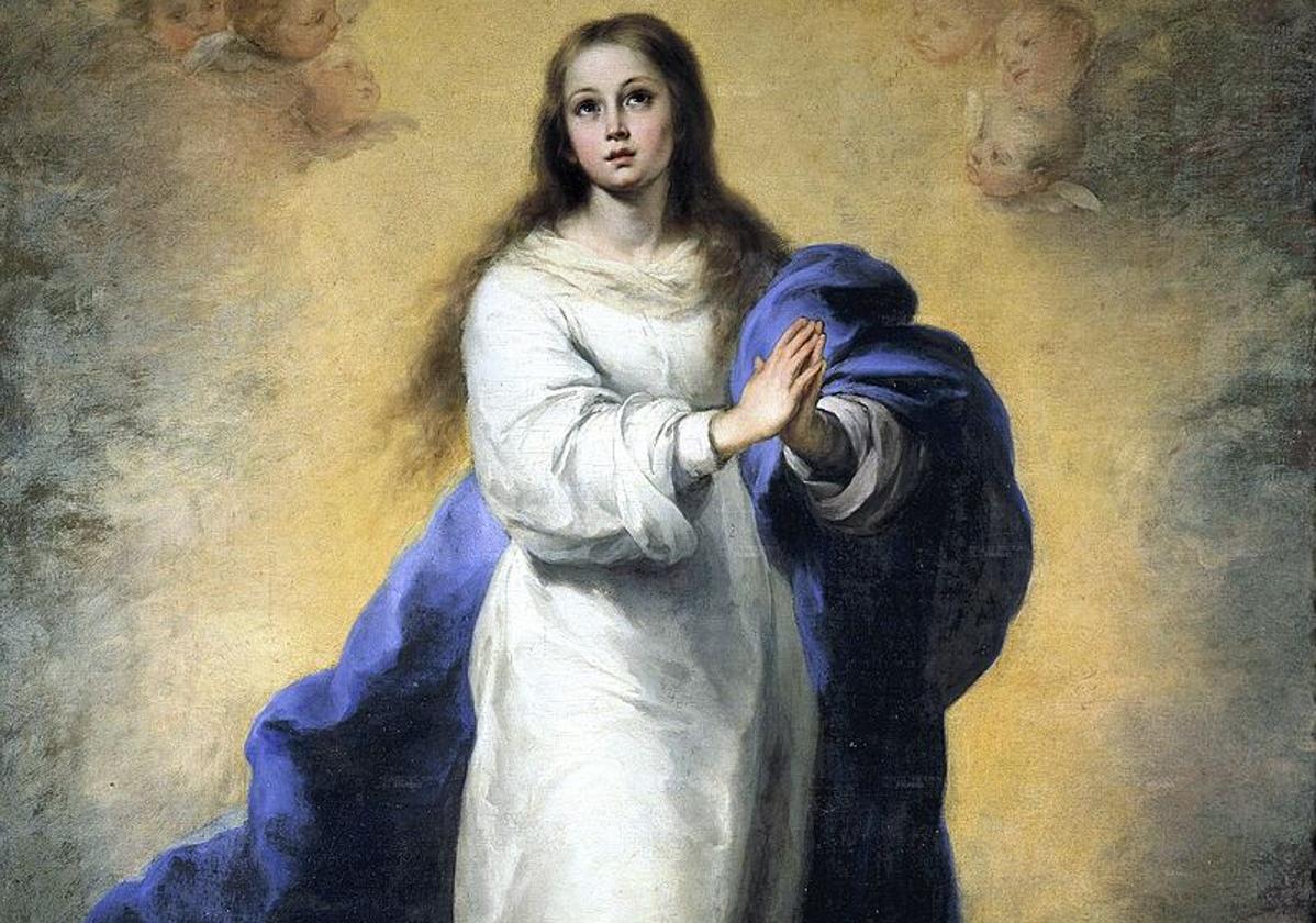 Representación de la Inmaculada Concepción por Bartolomé Esteban Murillo.