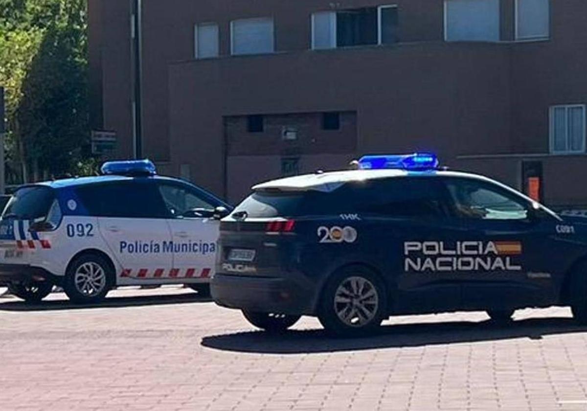 Intervención policial conjunta en Valladolid en una foto de archivo.