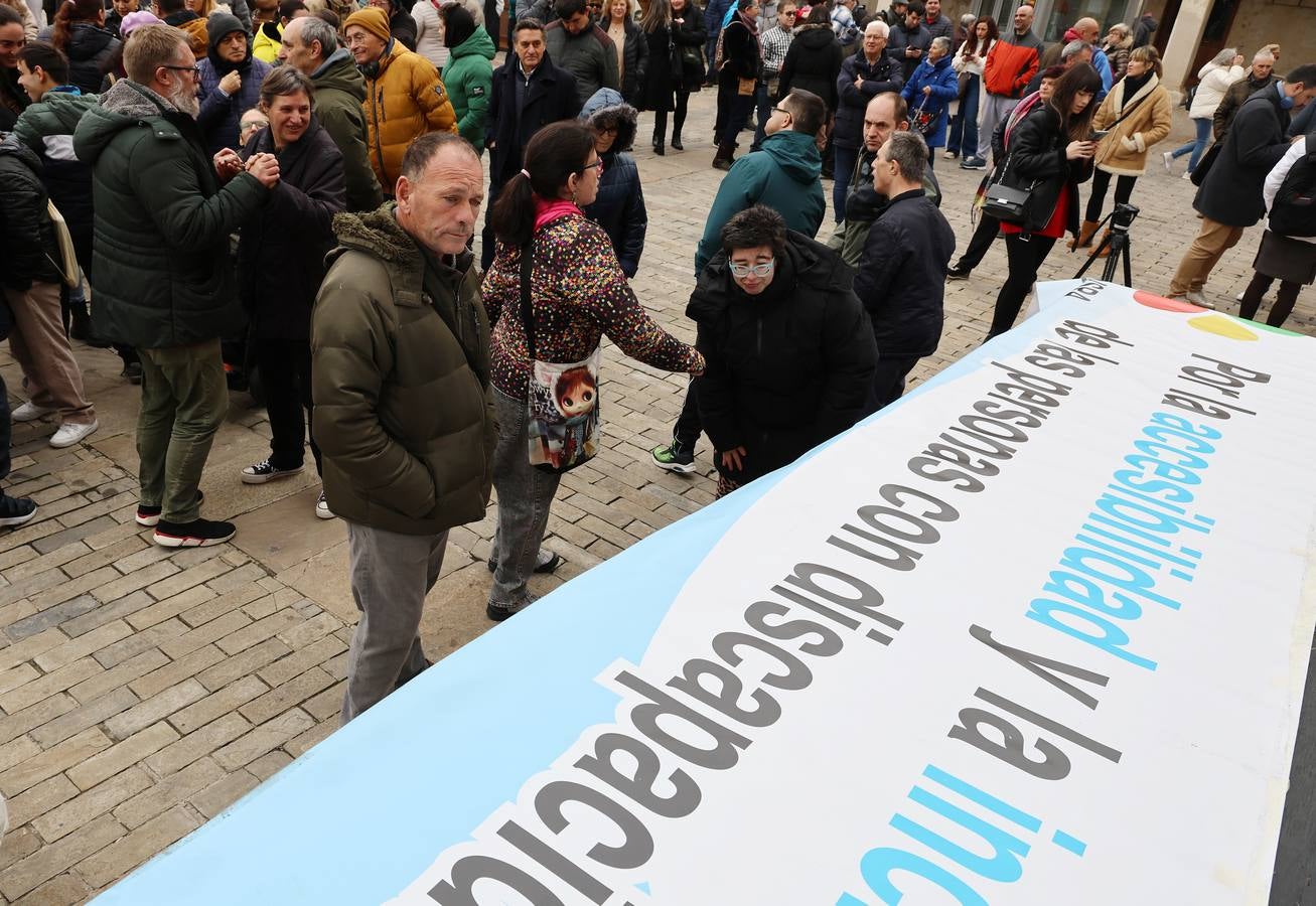 Un día en Palencia contra las barreras y por la inclusión