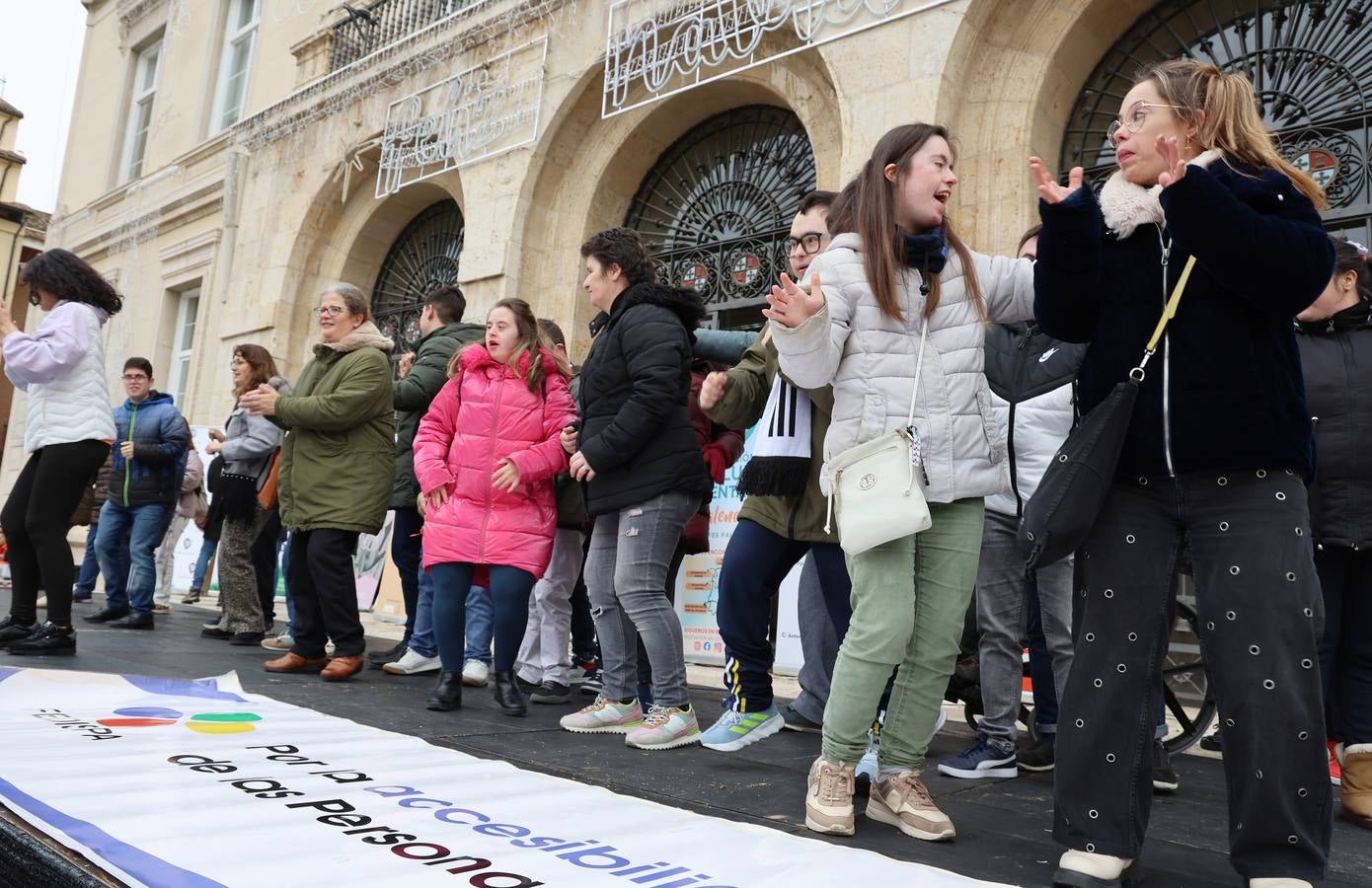 Un día en Palencia contra las barreras y por la inclusión