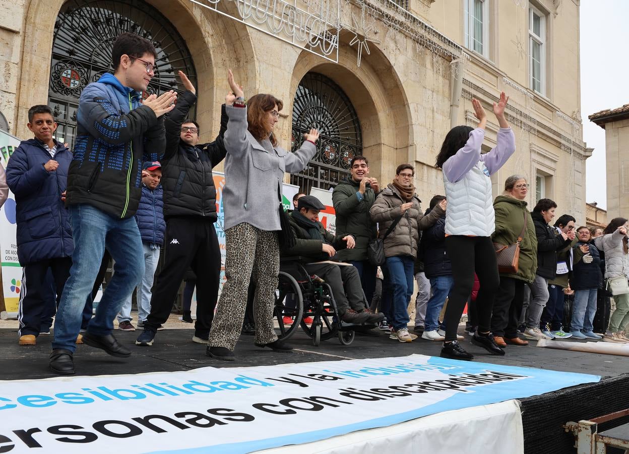 Un día en Palencia contra las barreras y por la inclusión