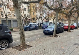 La Policía Nacional durante el registro de la vivienda.