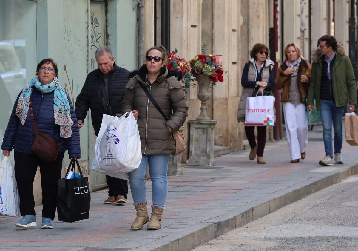 Compras en Palencia durante el último Black Friday.