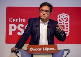 El ministro de Transición Digital, Óscar López.