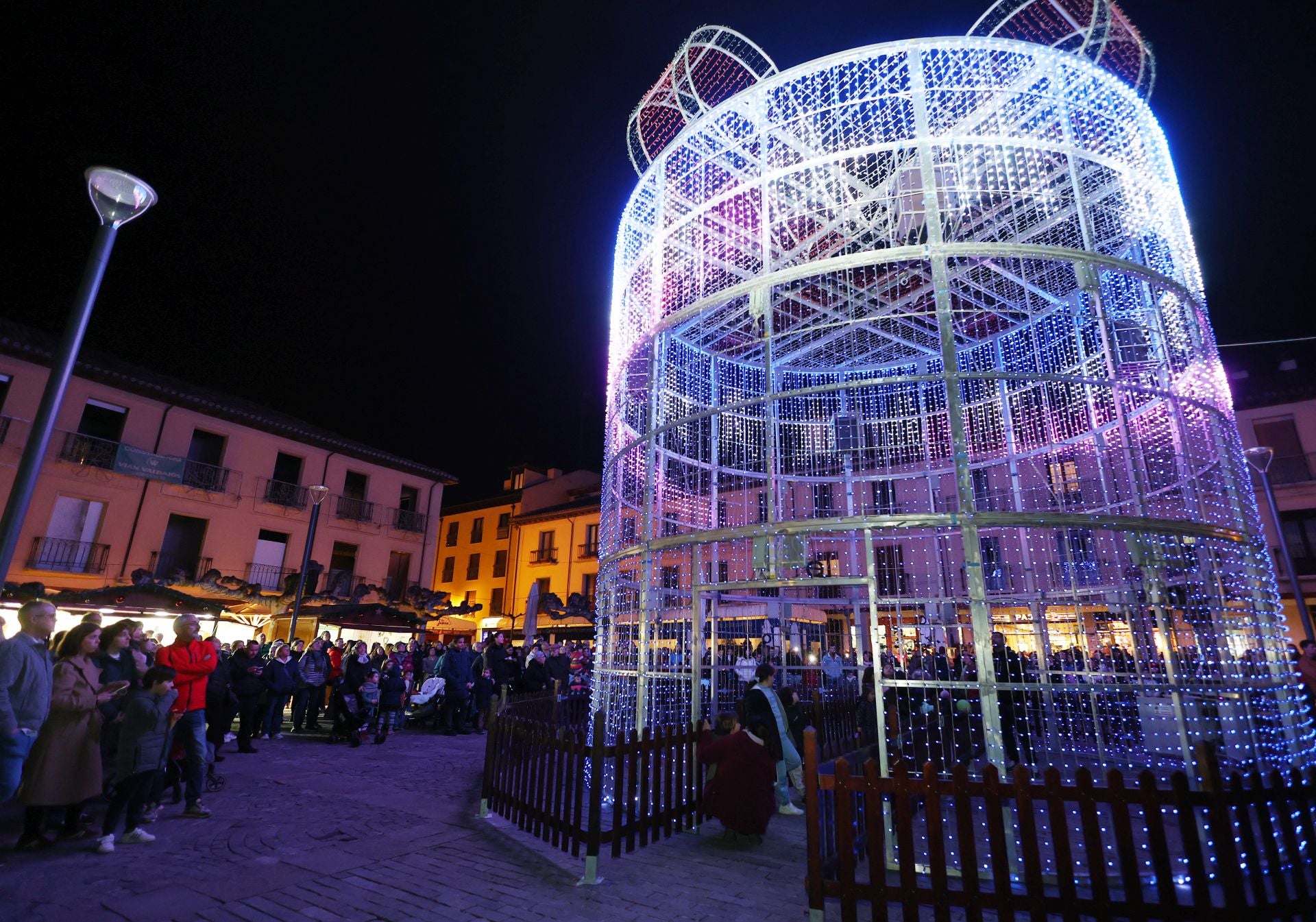 Palencia disfruta de una iluminación navideña especial