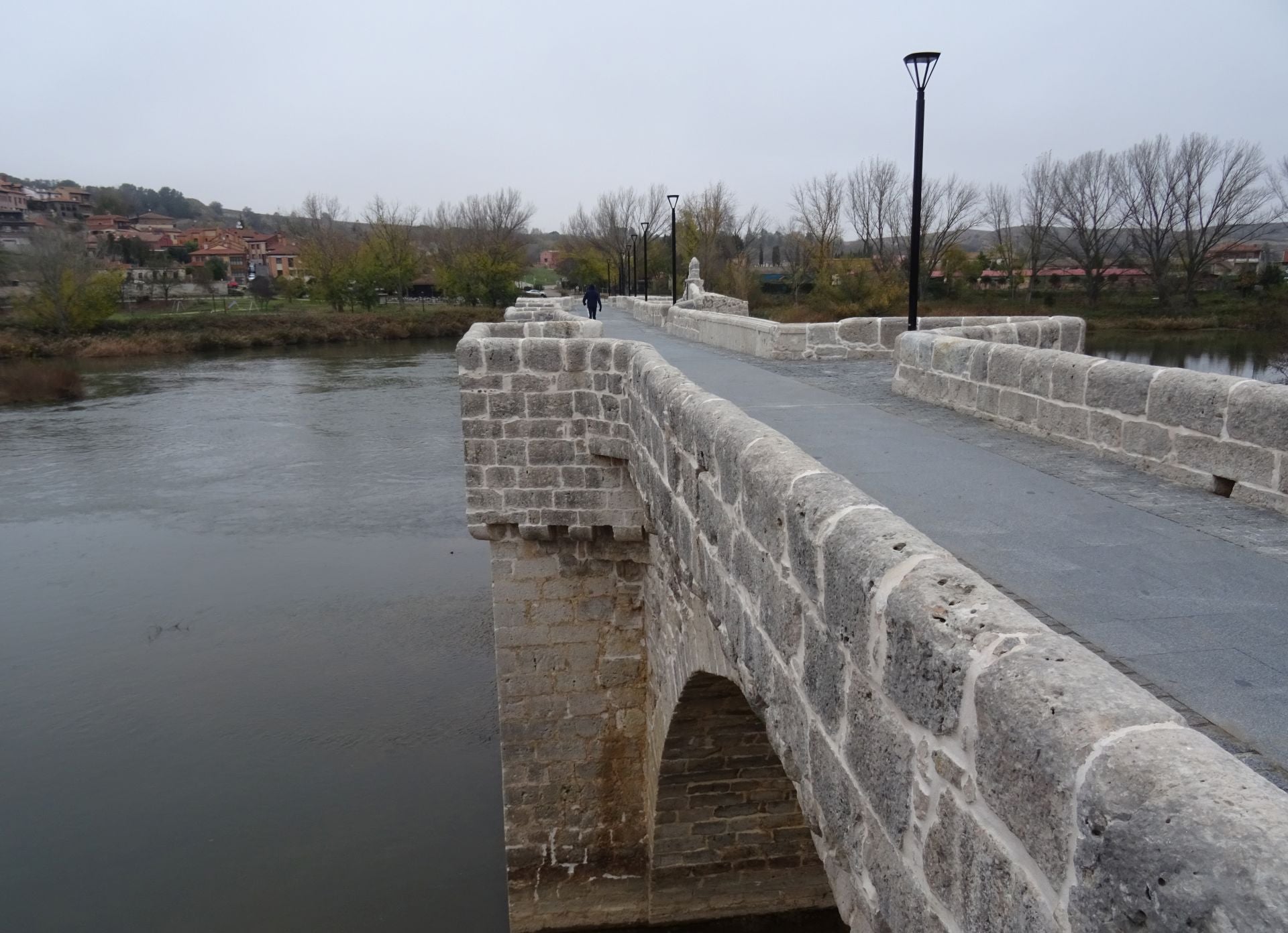 La reapertura del puente medieval de Simancas