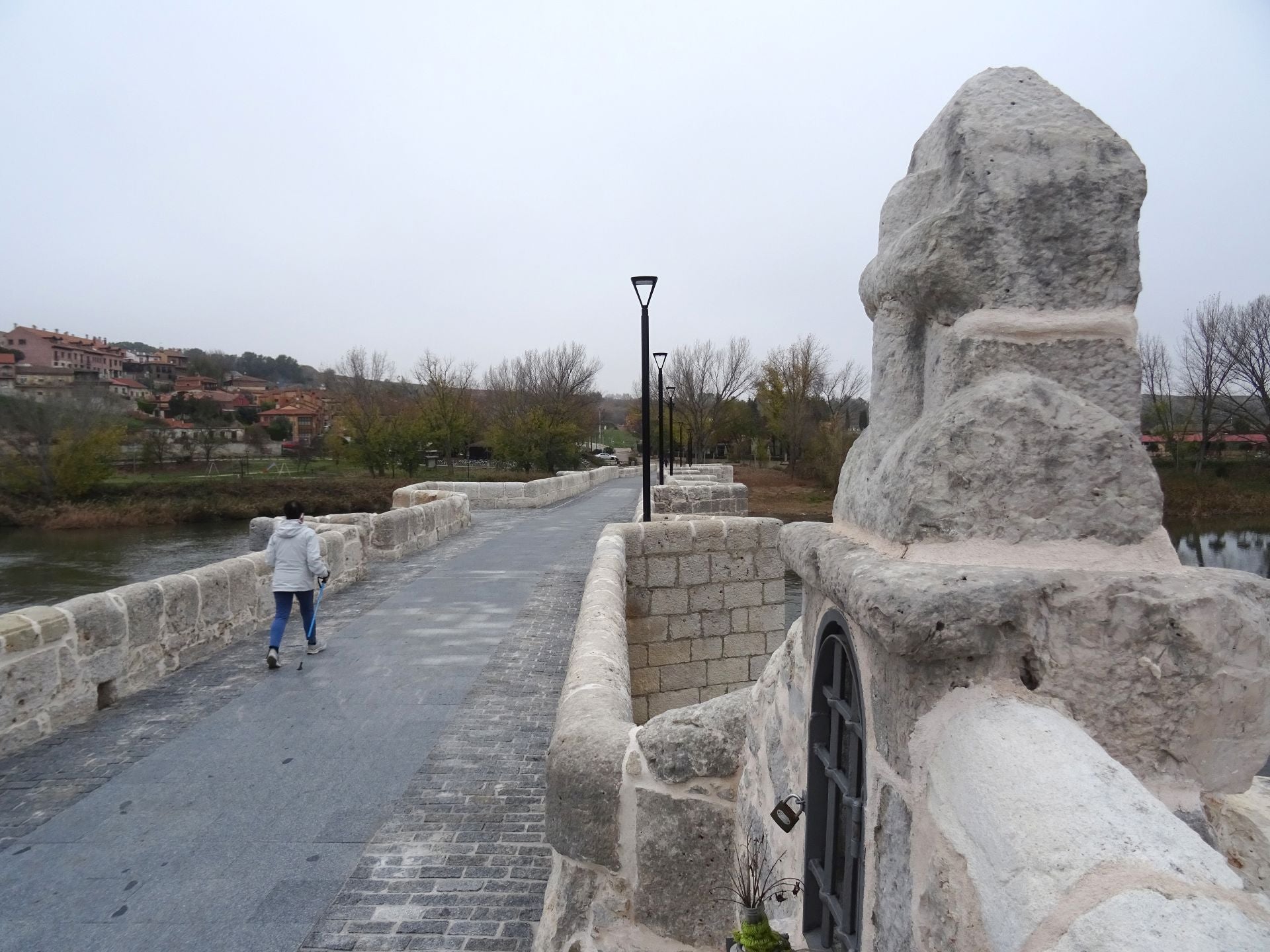 La reapertura del puente medieval de Simancas