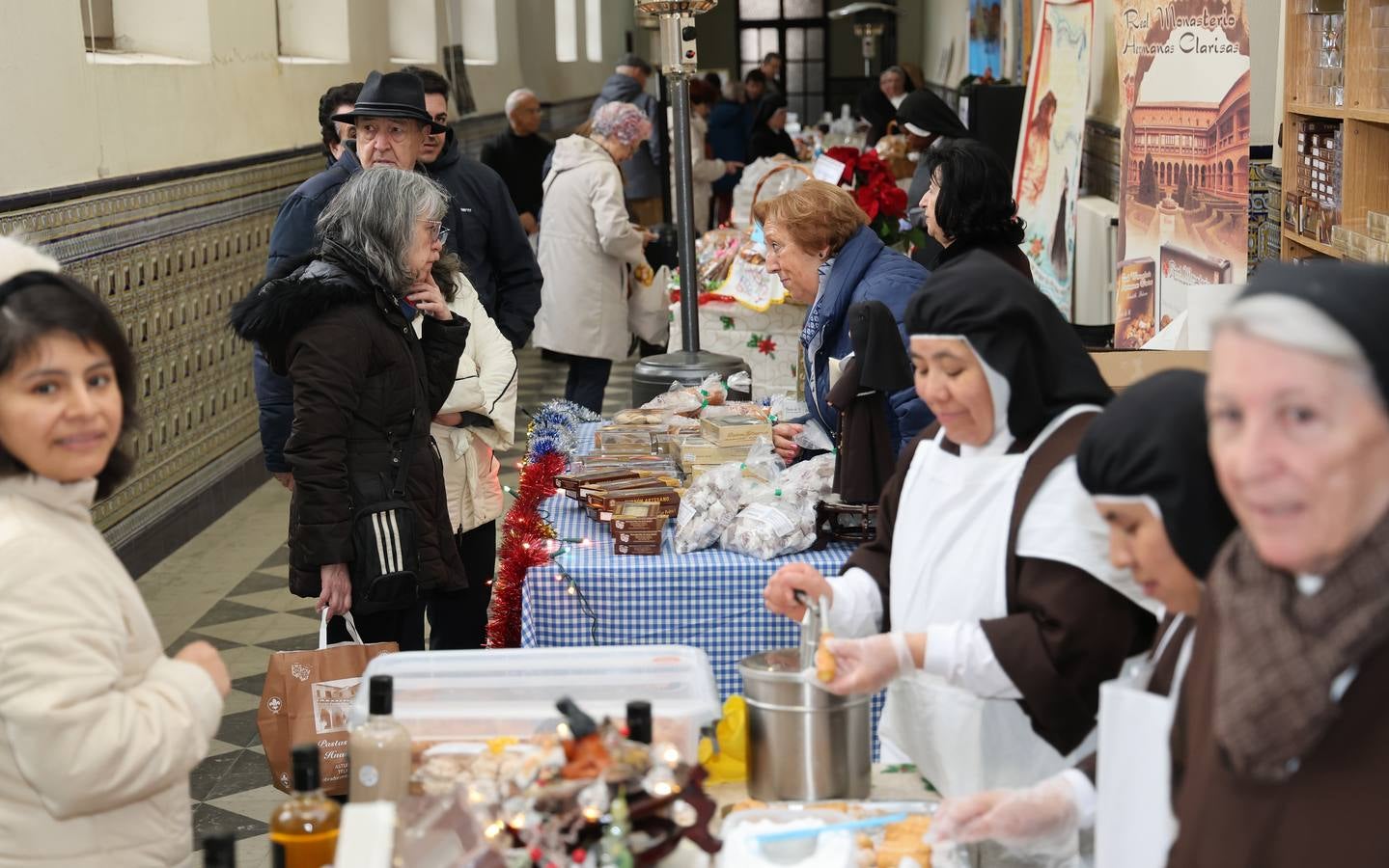 Así es la feria de dulces de clausura de Palencia