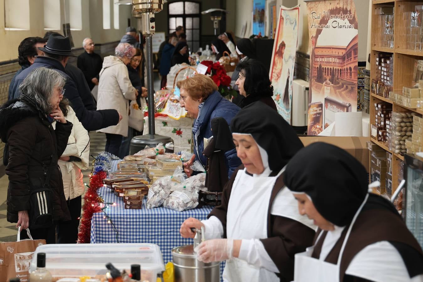 Así es la feria de dulces de clausura de Palencia