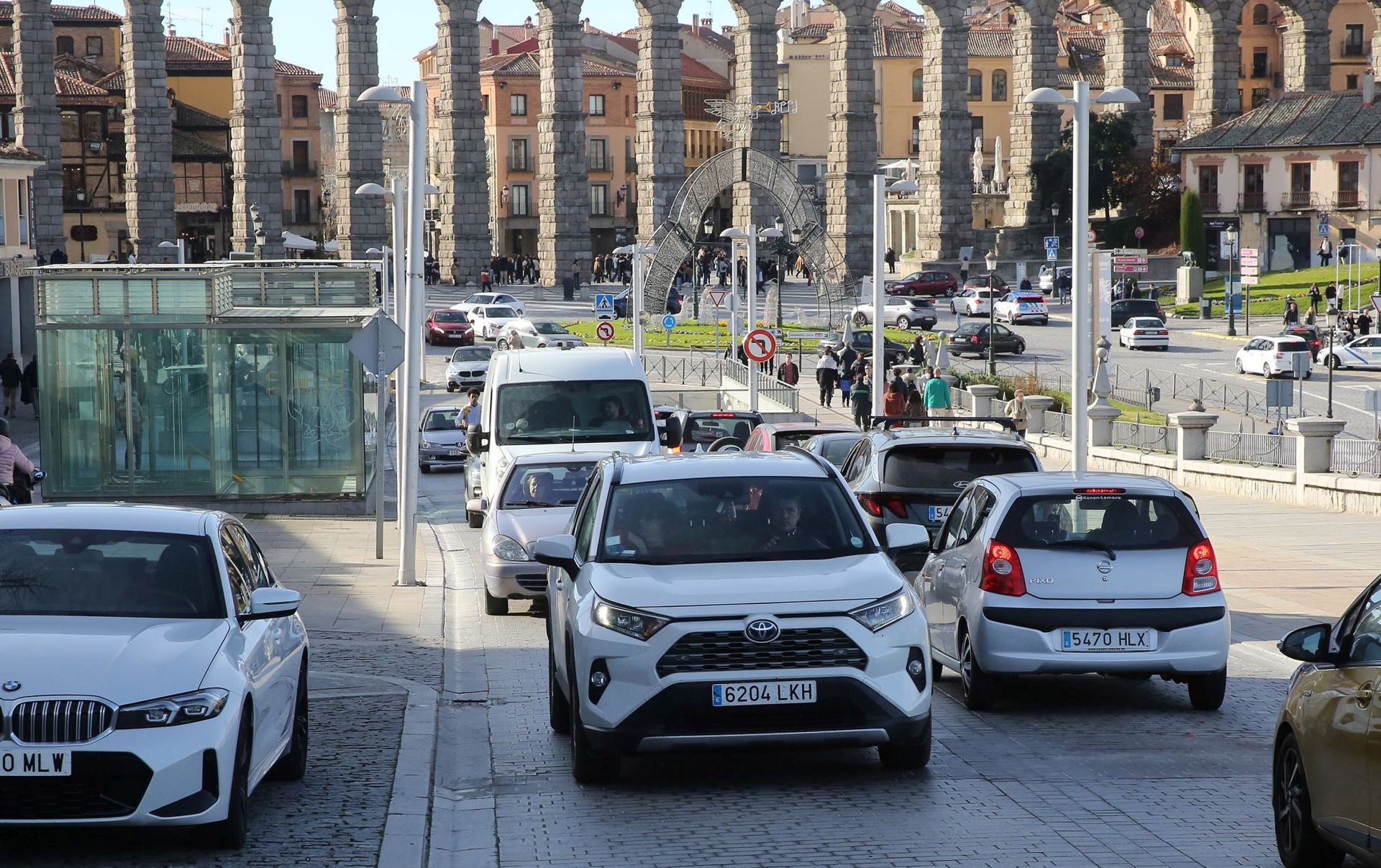 Primer día del puente de la Constitución en Segovia