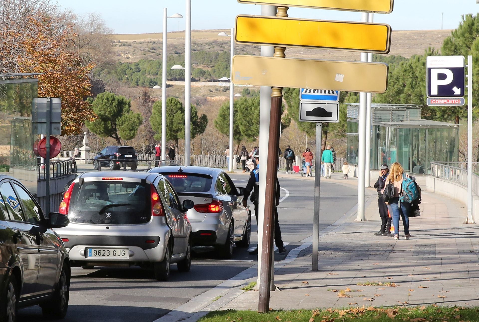 Primer día del puente de la Constitución en Segovia