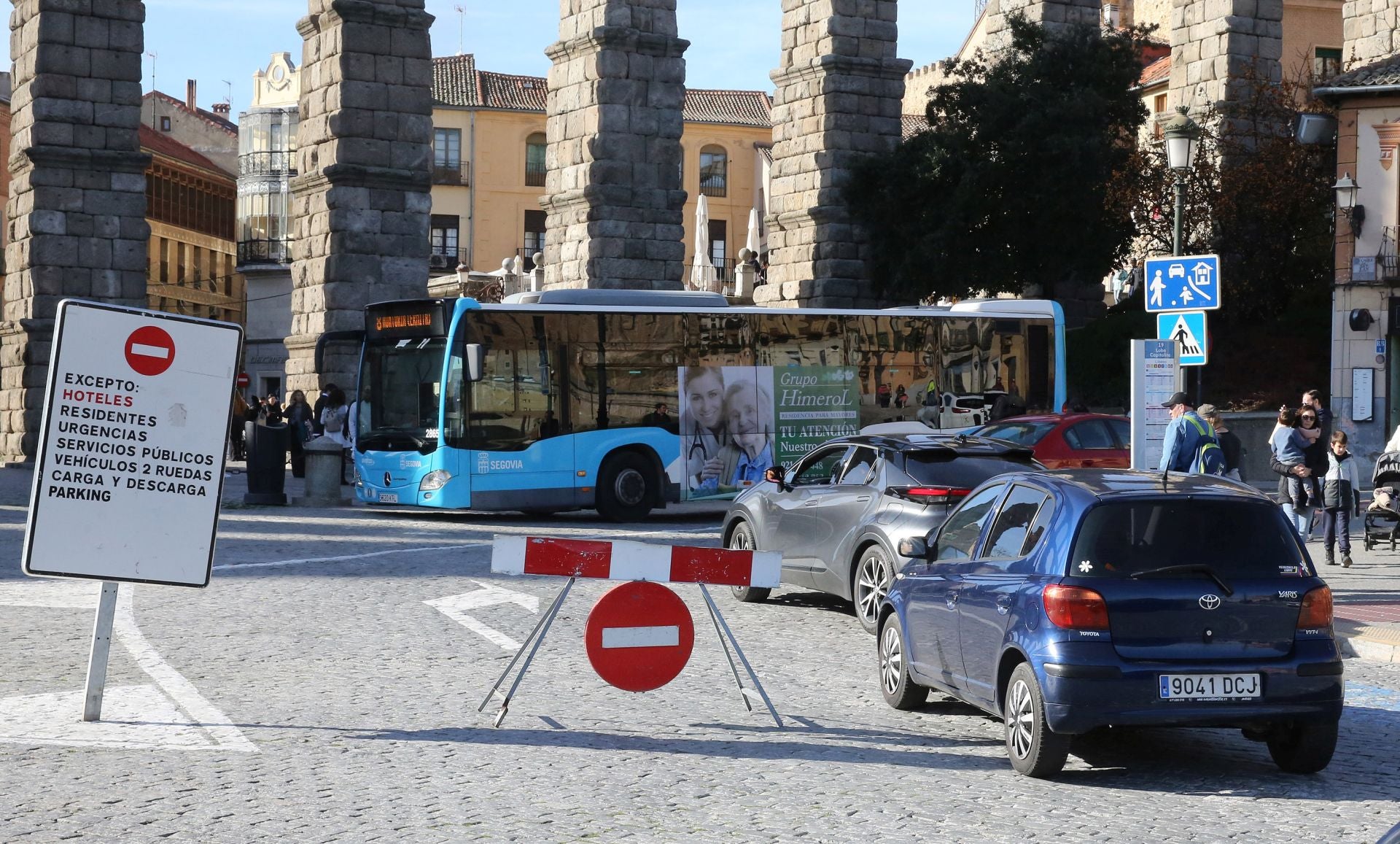 Primer día del puente de la Constitución en Segovia