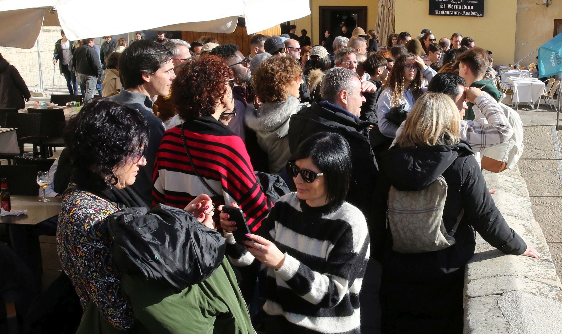 Primer día del puente de la Constitución en Segovia