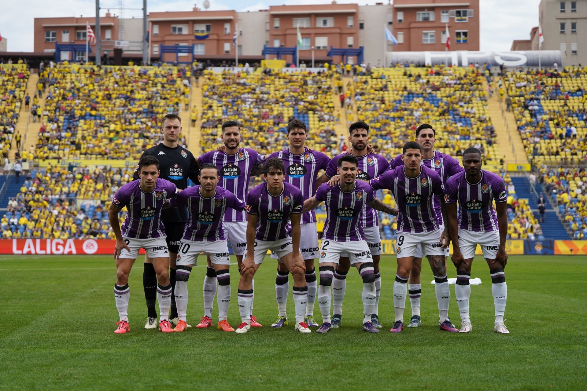 Las imágenes del partido entre Las Palmas y el Real Valladolid