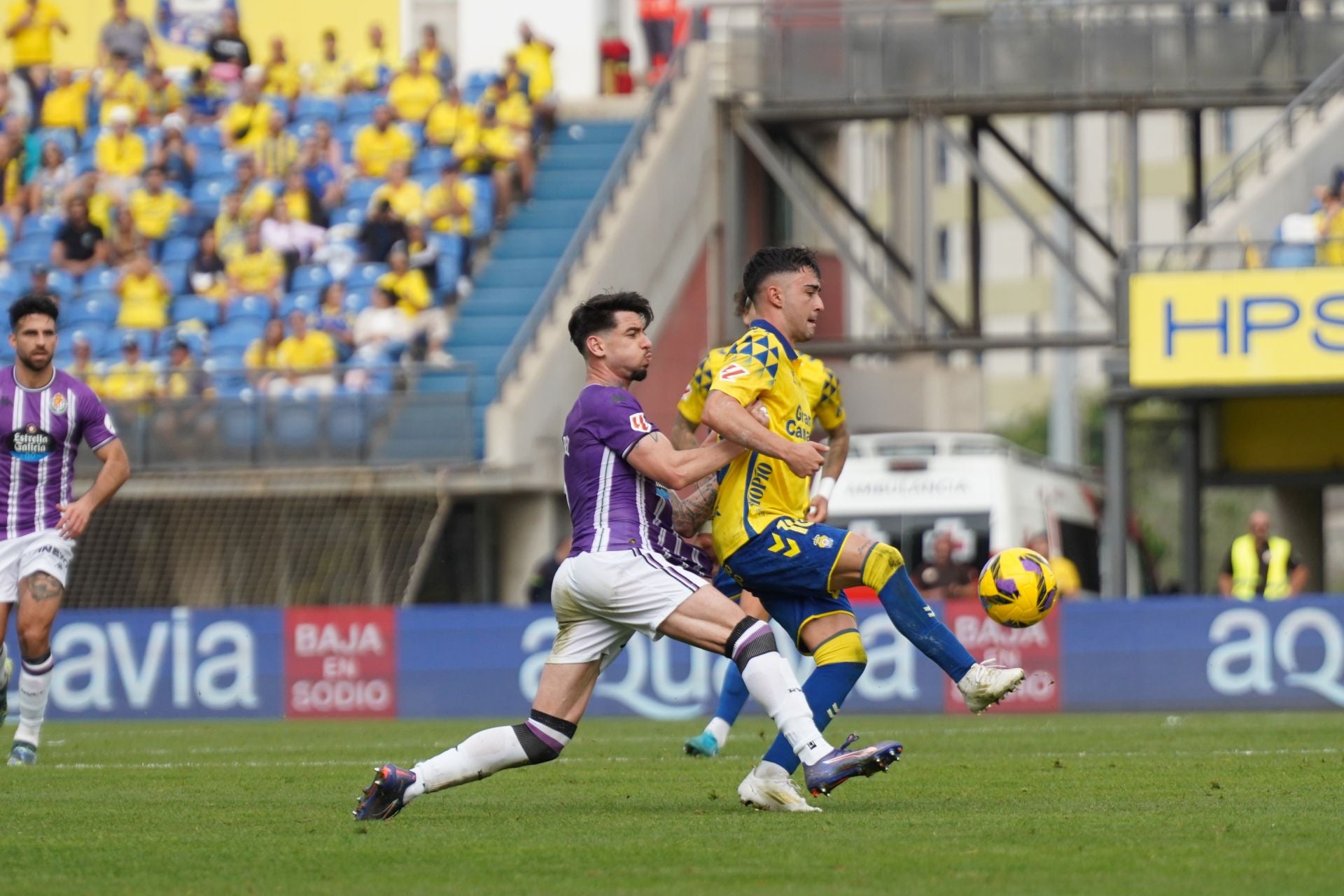 Las imágenes del partido entre Las Palmas y el Real Valladolid