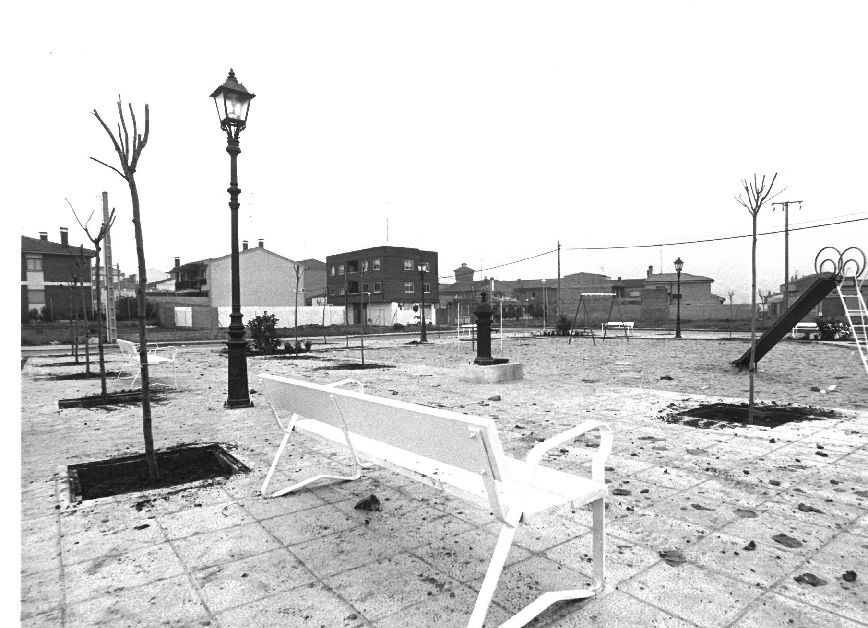 Plaza de la Constitución. Enero de 1993.