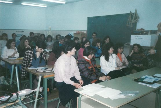 Escuela de Padres de La Flecha. Marzo de 1993.