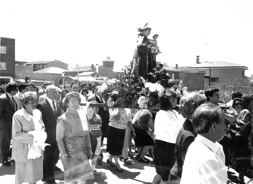 Procesión de San Antonio de Padua. 