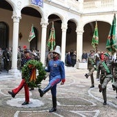 Valladolid honra a la Inmaculada Concepción con actos castrenses y religiosos