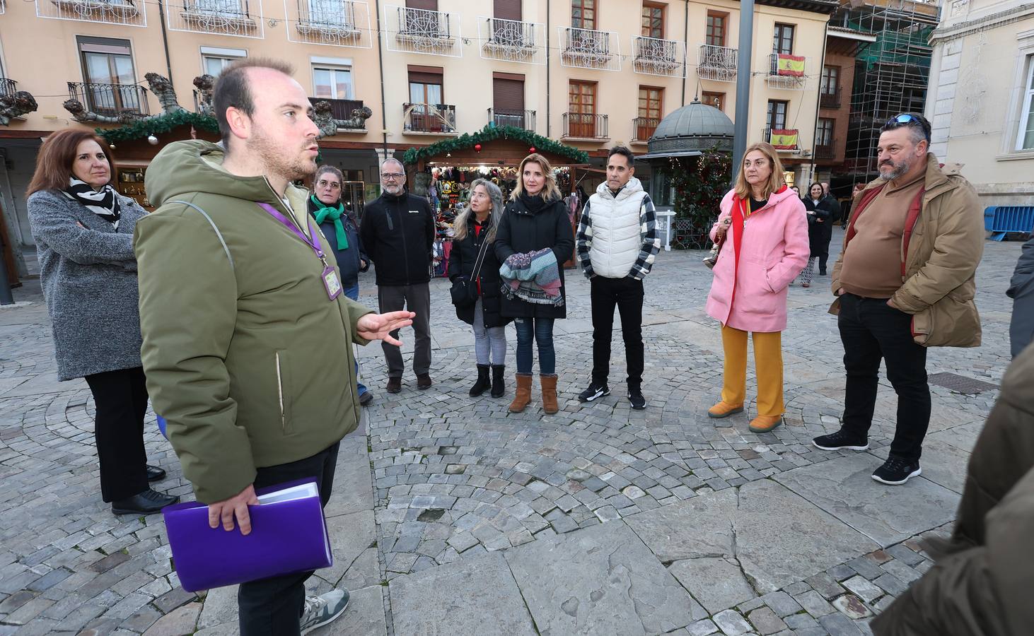 Los turistas colman Palencia en el puente de la Constitución