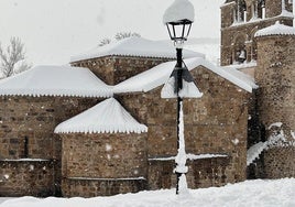 La nieve deja bonitas estampas en Cantamuda