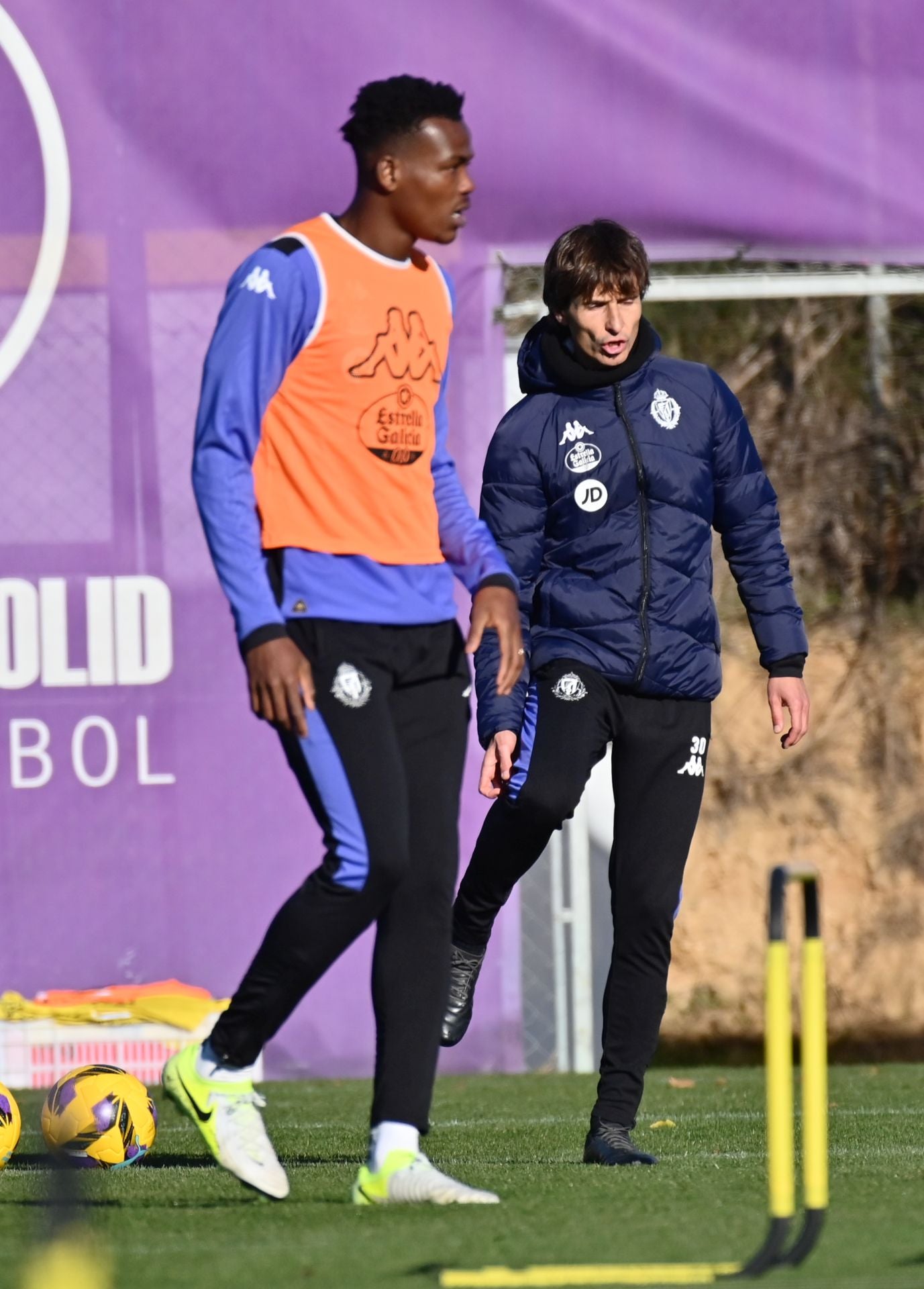 Entrenamiento del Real Valladolid