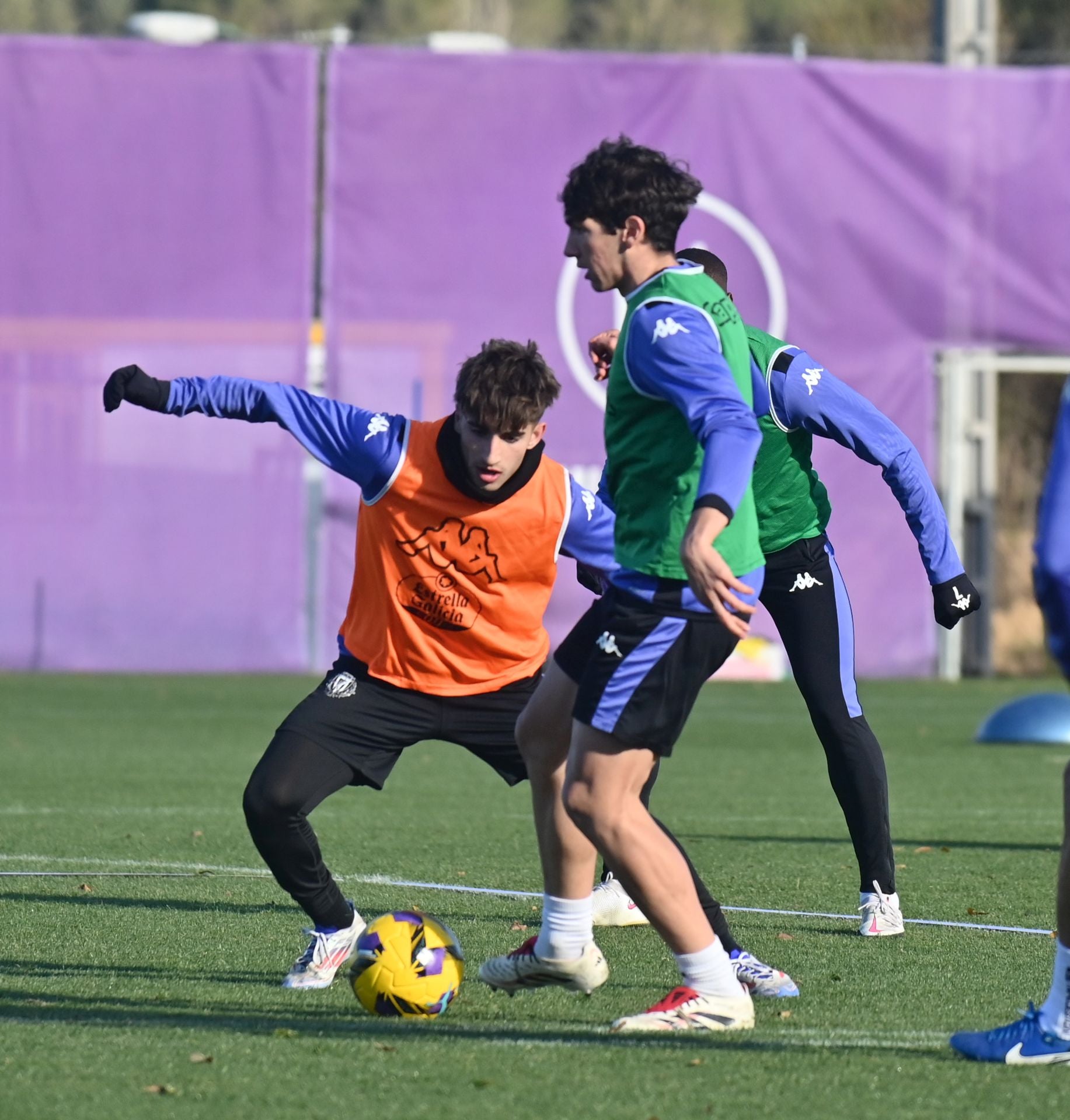 Entrenamiento del Real Valladolid