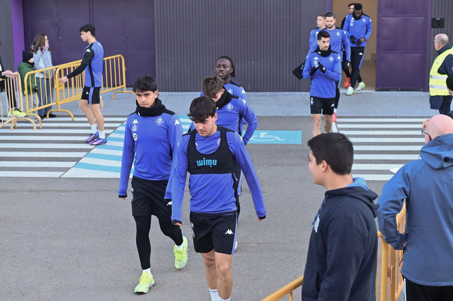 Entrenamiento del Real Valladolid