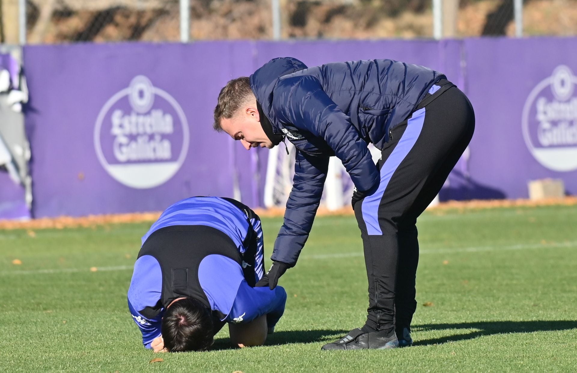 Entrenamiento del Real Valladolid