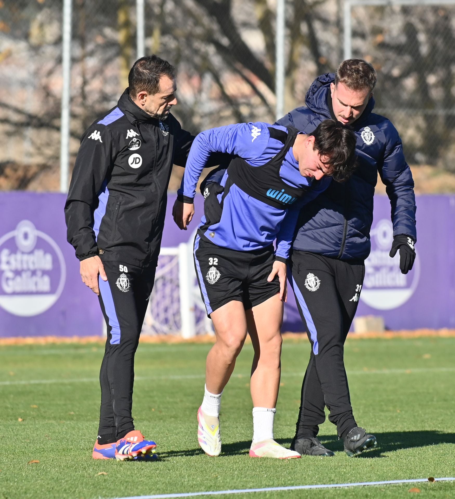 Entrenamiento del Real Valladolid