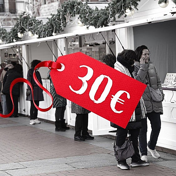 Las mejores ideas para regalar con 30 euros en el mercado navideño de Valladolid