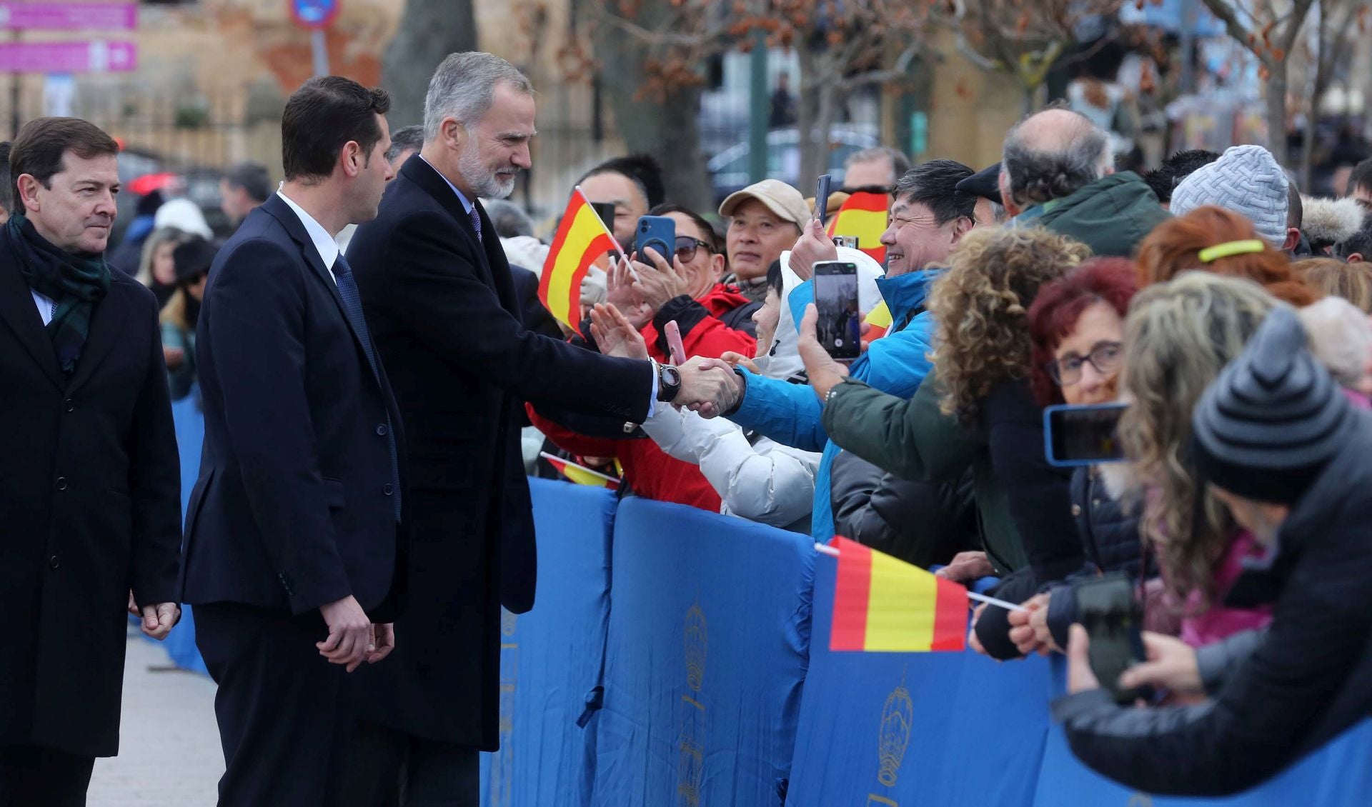 Fotografías de la primera visita oficial del rey Felipe VI a Segovia