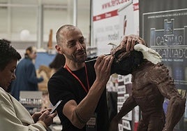 Un taller de nuevas técnicas de modelado y escultura en la pasada edición del Encuentro Internacional de Oficios Artísticos e Innovación.