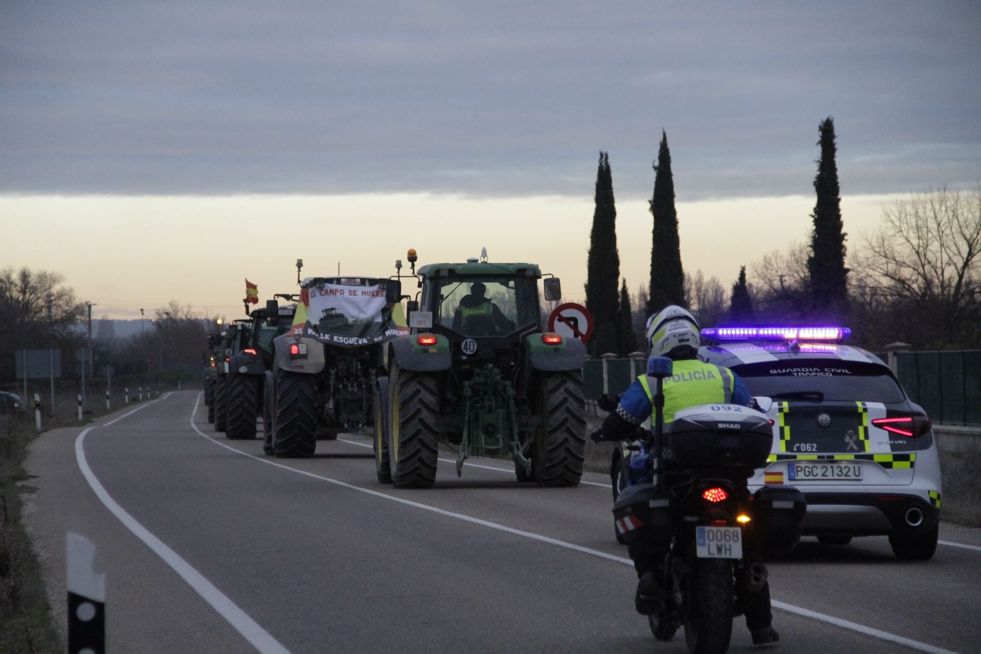 Los tractores vuelven a recorrer Valladolid