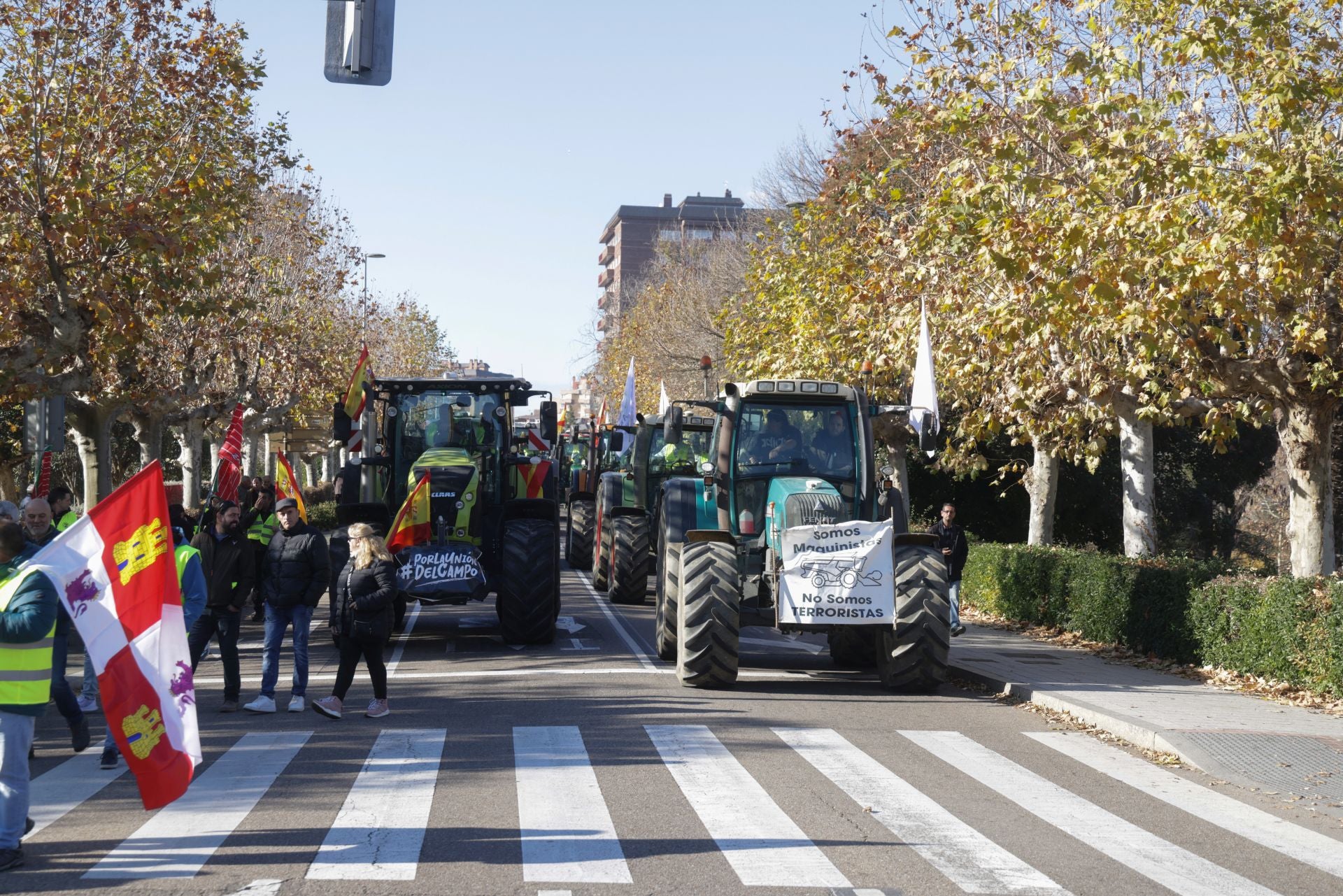 Los tractores vuelven a recorrer Valladolid