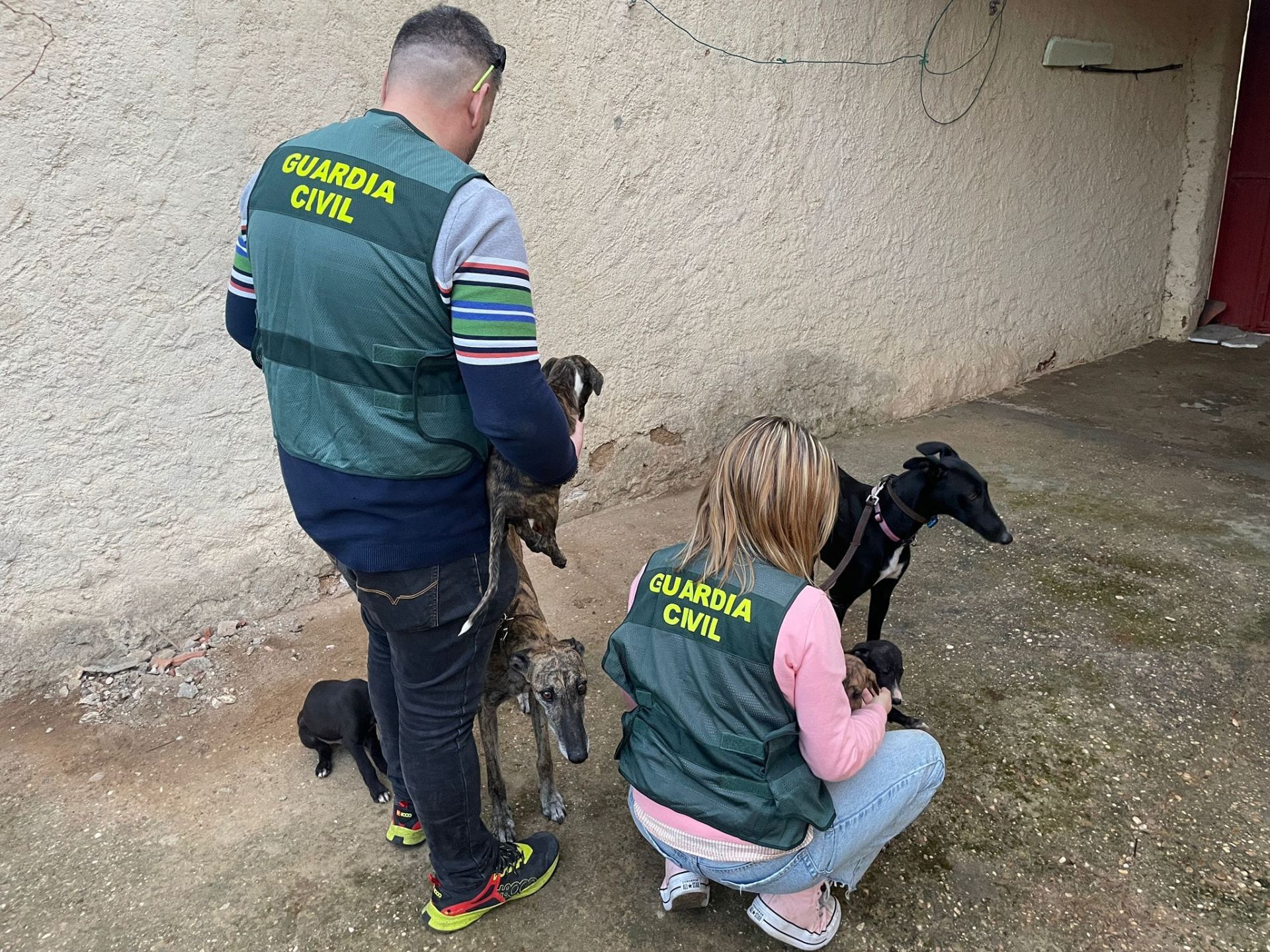 Trabajo de investigación de la Guardia Civil.