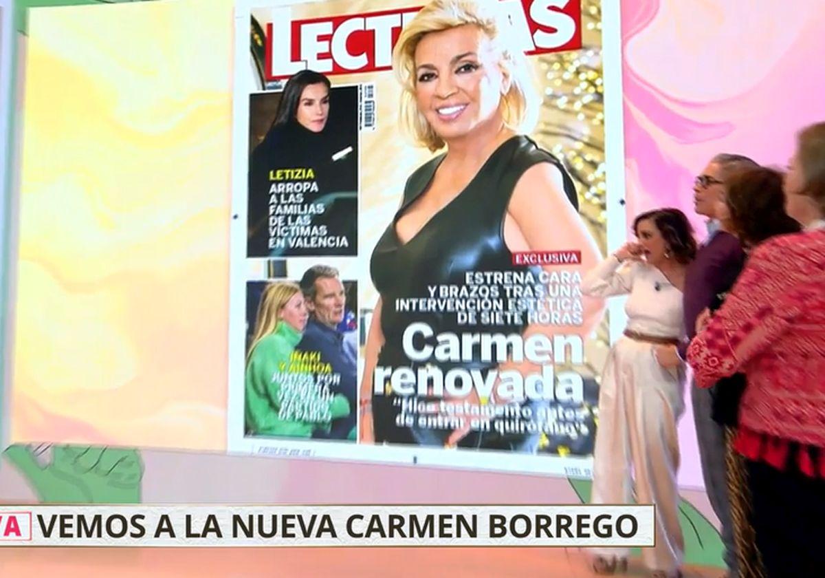 Carmen Borrego cambia de imagen