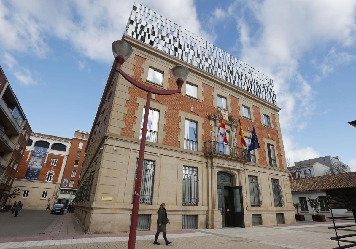 Palacio Provincial de Justicia de Palencia.