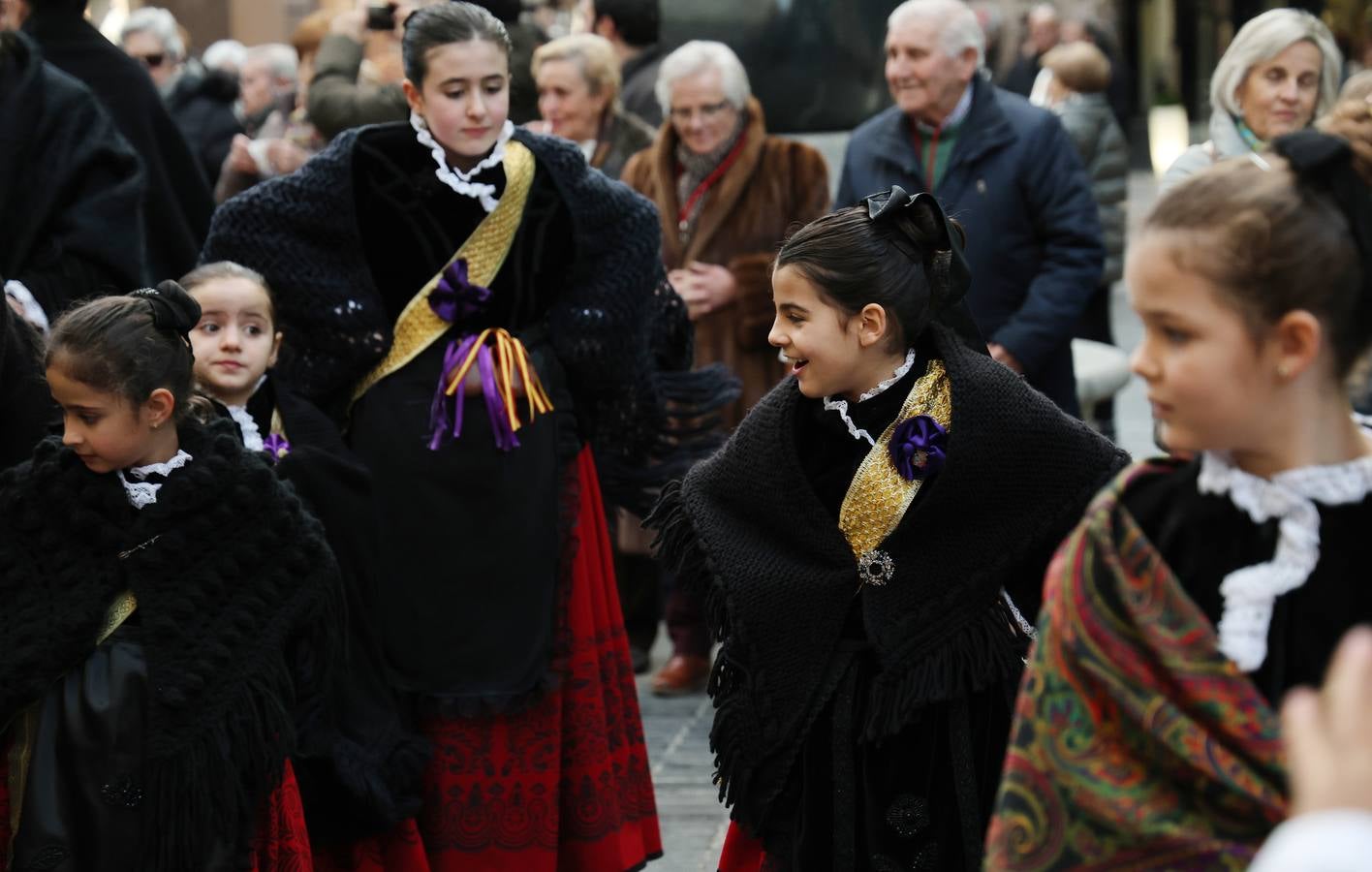 Santa Lucía recorre las calles de Palencia