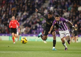 Imágenes de la victoria del Real Valladolid ante el Valencia este viernes en Zorrilla