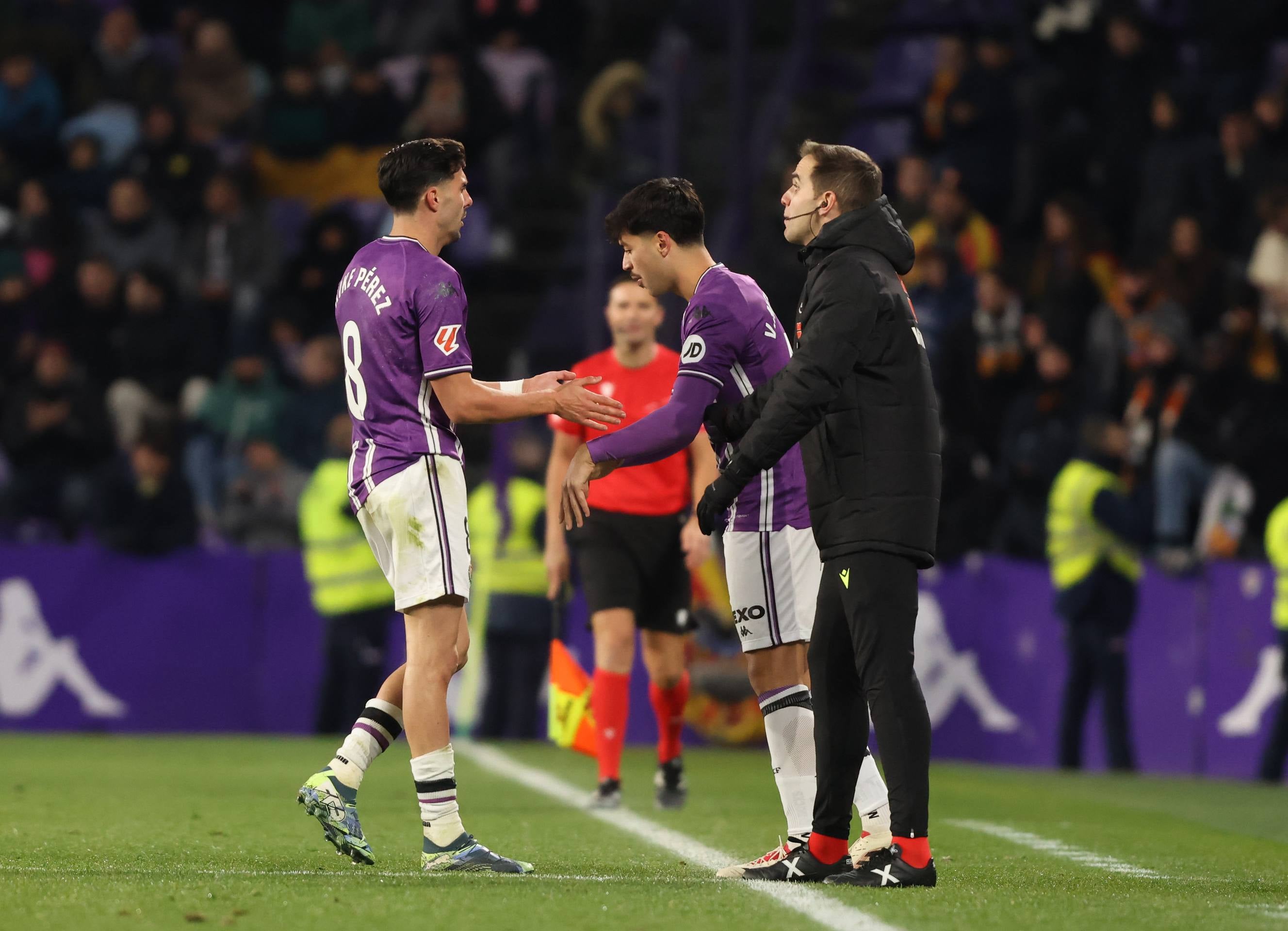 El triunfo del Real Valladolid ante el Valencia, en imágenes