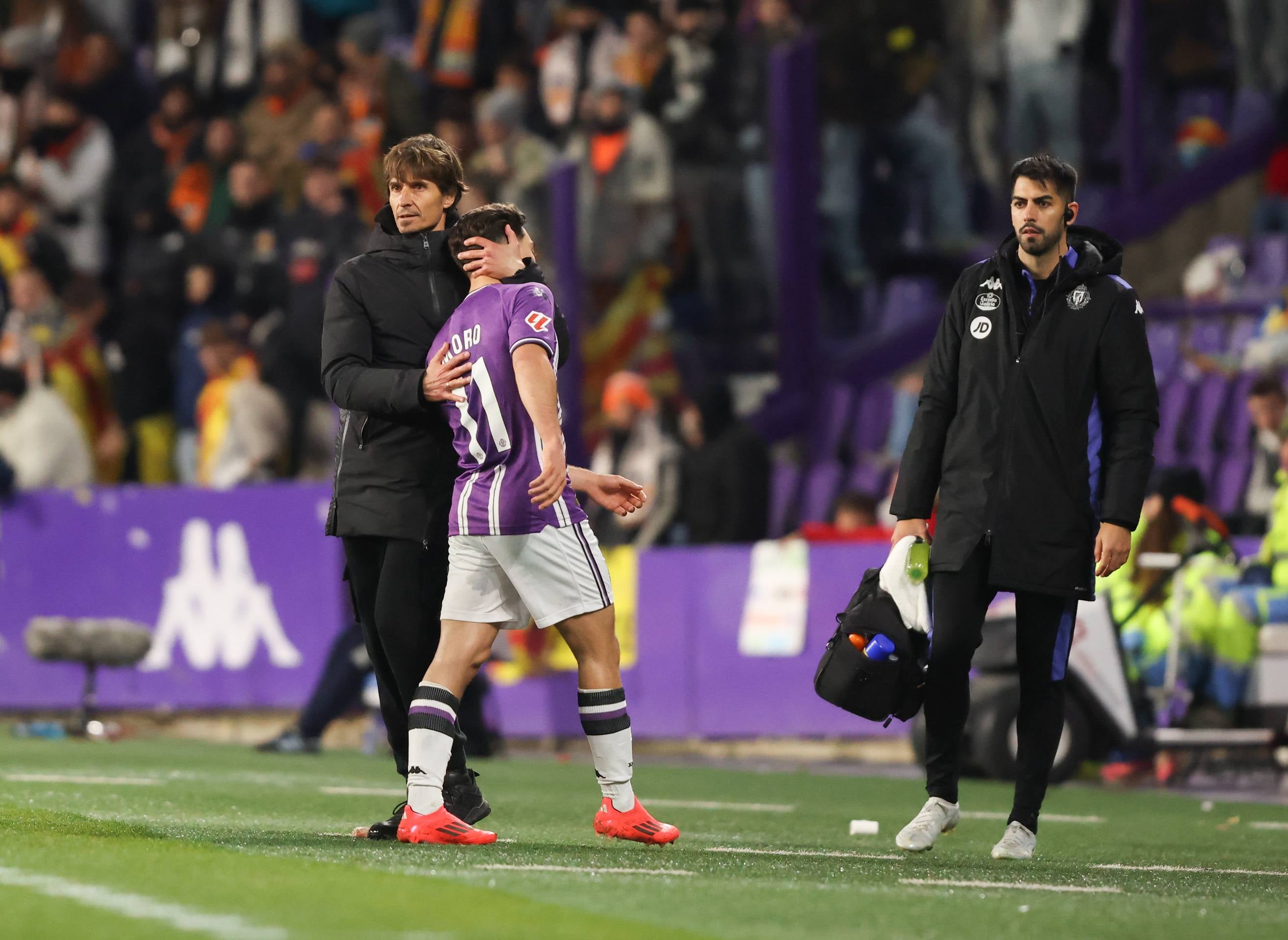 El triunfo del Real Valladolid ante el Valencia, en imágenes