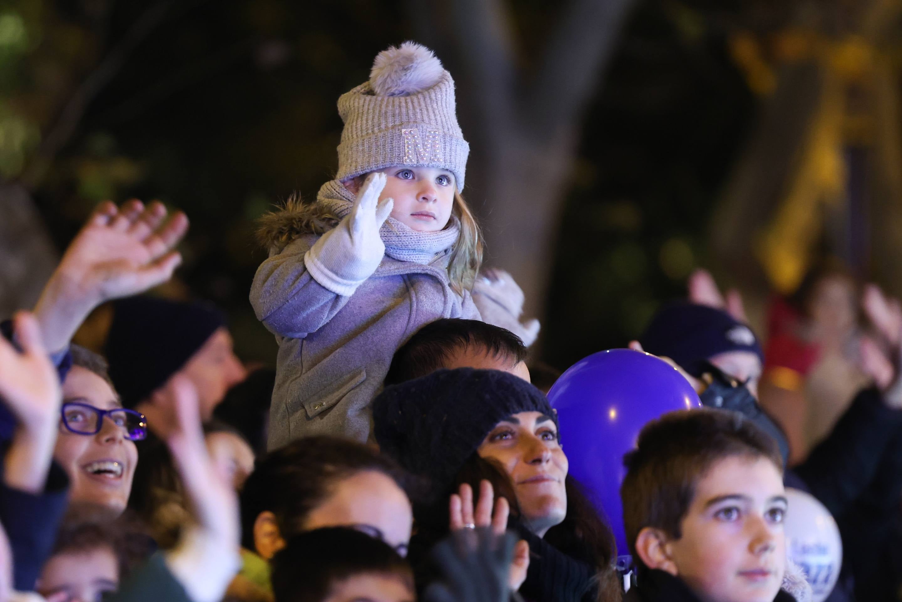 Las imágenes de la Cabalgata de Papa Noel en Valladolid