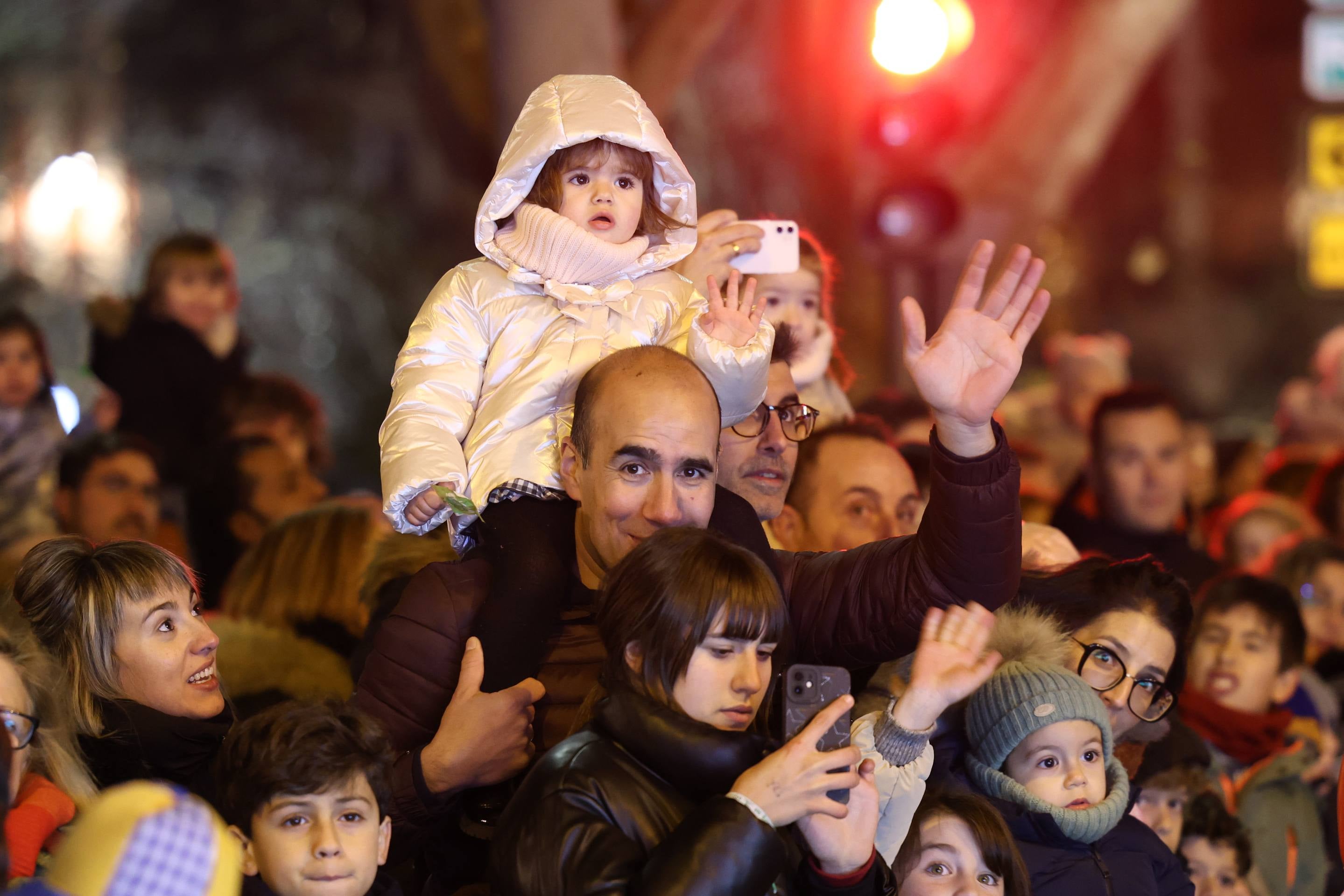 Las imágenes de la Cabalgata de Papa Noel en Valladolid